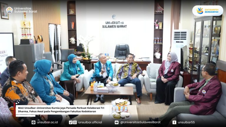 FK Unsulbar Perkuat Kolaborasi Tri Dharma dengan Universitas Kurnia Jaya Persada
